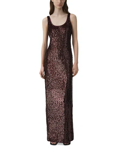 Simkhai Bex Embellished Maxi Dress In Brown