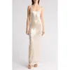 Simkhai Bex Tank Maxi Dress In Champagne In Champagne