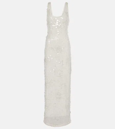 SIMKHAI BEX SEQUINED COCKTAIL DRESS