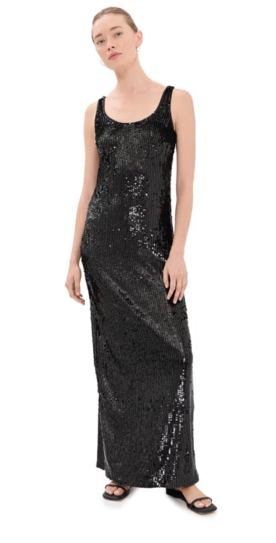 Simkhai Bex Tank Maxi Dress Black