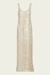 Simkhai Bex Tank Maxi Dress In Champagne