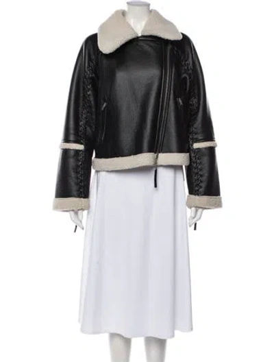 Pre-owned Simkhai Biker Jacket In Black