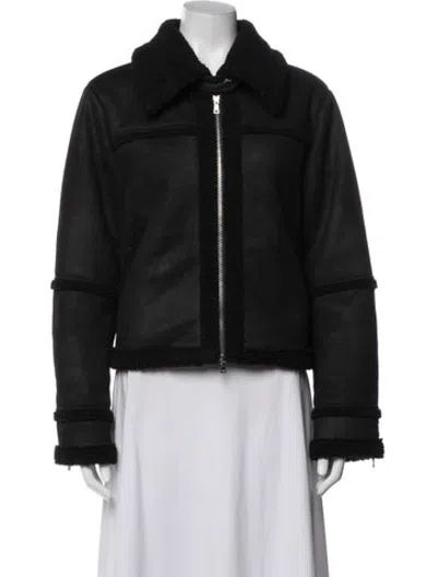 Pre-owned Simkhai Biker Jacket In Black