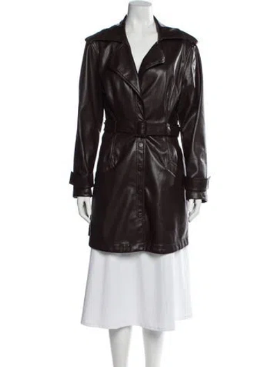 Pre-owned Simkhai Biker Jacket In Brown