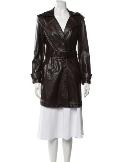 Pre-owned Simkhai Biker Jacket In Brown