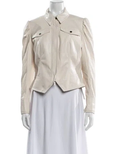 Pre-owned Simkhai Biker Jacket In Neutral