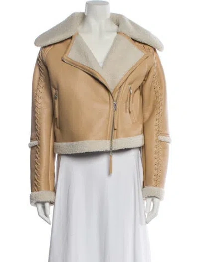 Pre-owned Simkhai Biker Jacket In Neutral