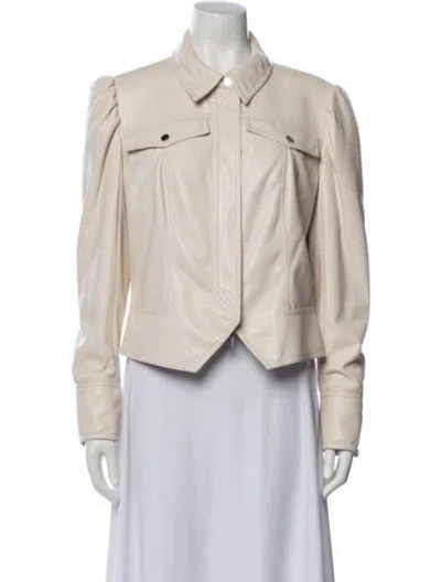 Pre-owned Simkhai Biker Jacket In Neutral