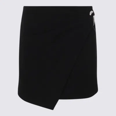 SIMKHAI SIMKHAI BLACK MINI SKIRT