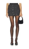Simkhai Blaire Mini Skirt In Black