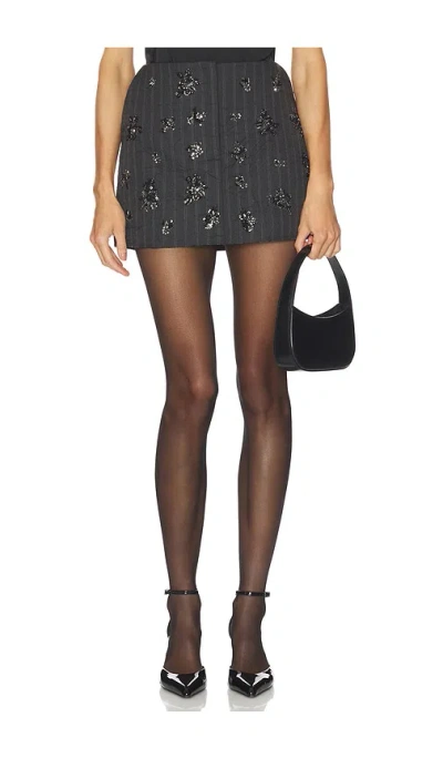 Simkhai Blaire Mini Skirt In Black