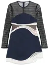 Simkhai Blaise Mini Dress In 蓝色