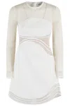 Simkhai Blaise Mini Dress In Neutral