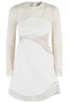 Simkhai Blaise Mini Dress In Neutral