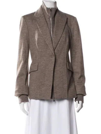 Pre-owned Simkhai Blazer In Brown