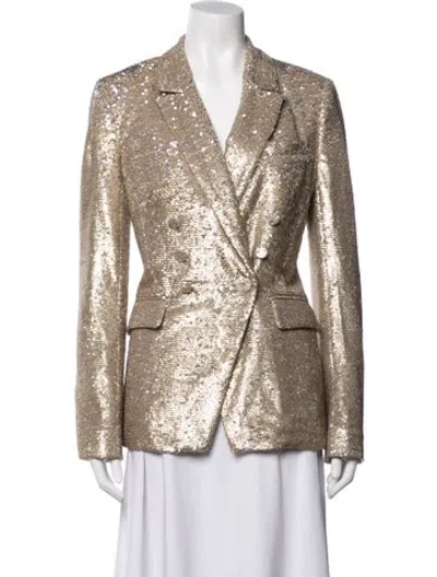 Pre-owned Simkhai Blazer In Gold