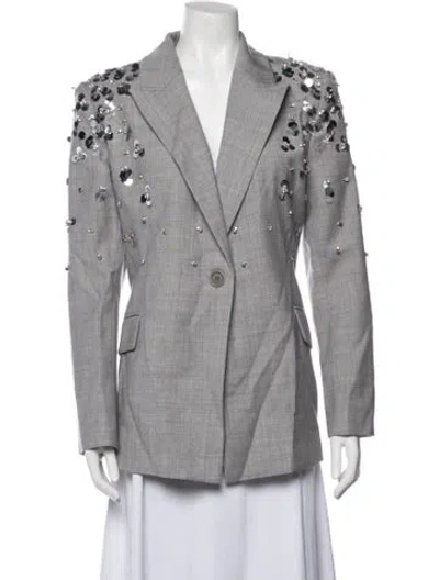 Pre-owned Simkhai Blazer In Grey