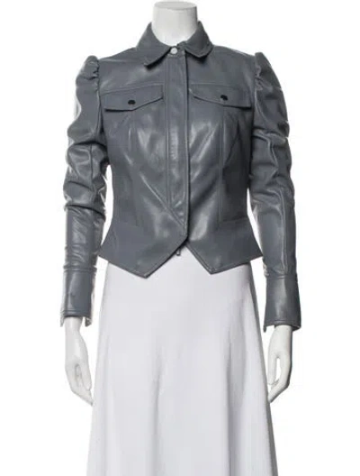 Pre-owned Simkhai Blazer In Grey