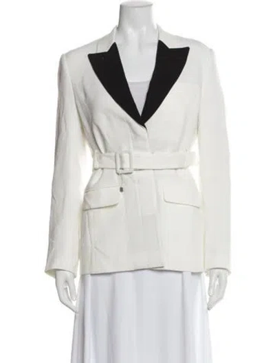 Pre-owned Simkhai Blazer In Neutral