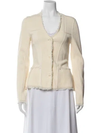 Pre-owned Simkhai Blazer In Neutral