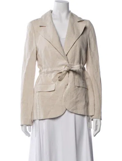 Pre-owned Simkhai Blazer In Neutrals