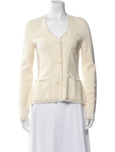 Pre-owned Simkhai Blazer In Neutrals/yellow