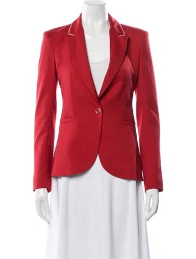 Pre-owned Simkhai Blazer In Red