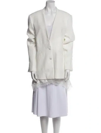 Pre-owned Simkhai Blazer In White
