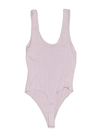 Pre-owned Simkhai Bodysuit In Purple