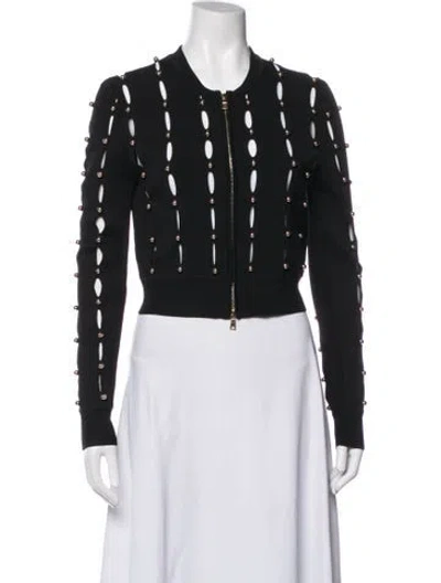 Pre-owned Simkhai Bomber Jacket In Black