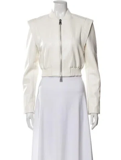 Pre-owned Simkhai Bomber Jacket In Neutral
