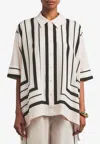 Simkhai Bowman Oversized Shirt In Multi