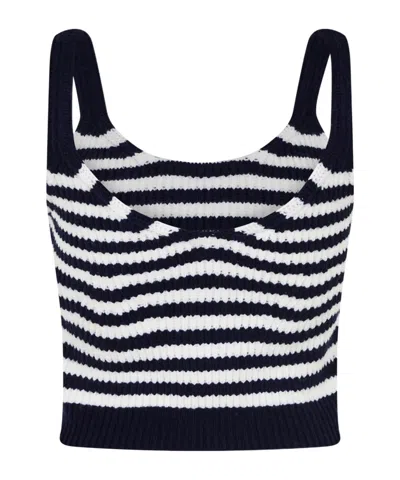Simkhai Braylee Striped Vest In Multi