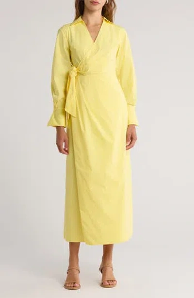Simkhai Briar Wrap Midi Dress