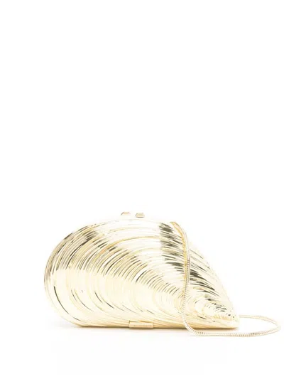 Simkhai Bridget Clutch Bag In Gold