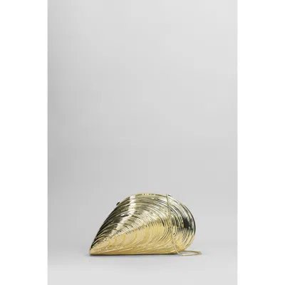Simkhai Bridget Clutch In Gold Brass