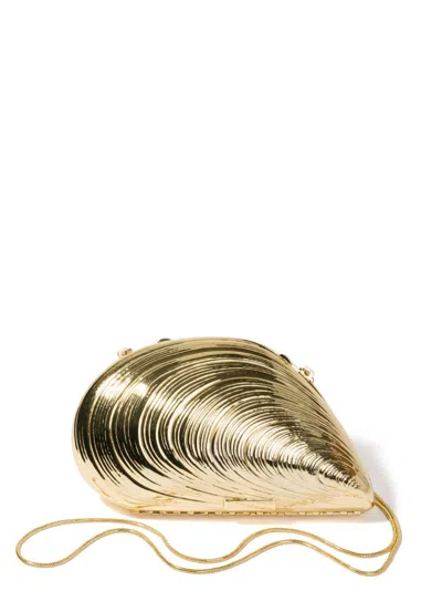 SIMKHAI BRIDGET SHELL-SHAPPED CLUTCH