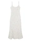 Simkhai Briella Embellished Midi Party Gown In White