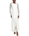Shop Simkhai Brinda Combo Gown In White