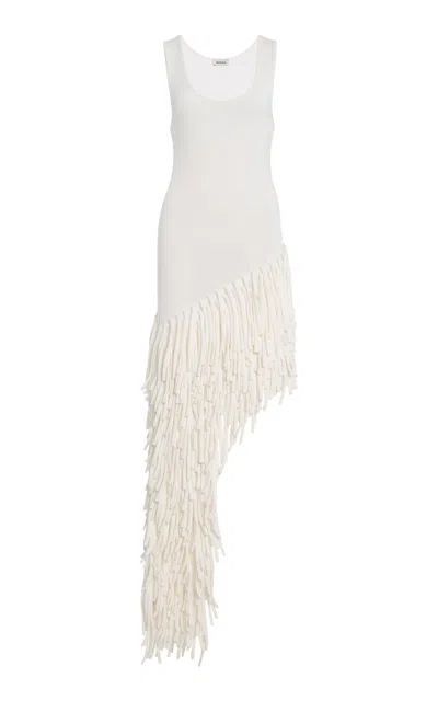 Simkhai Briony Midi Dress In White