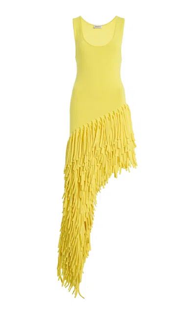 Simkhai Briony Midi Dress In Yellow