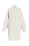 Simkhai Brixton Inside Out Suiting Jacket In Off-white