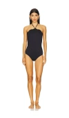 Simkhai Broderie Anglaise One Piece In Black