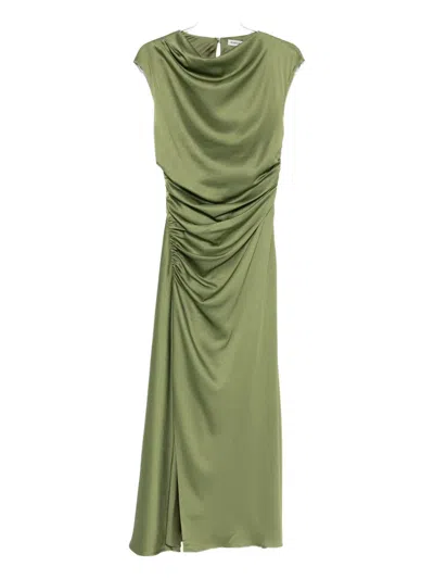 Simkhai Burke Cowl-neck Midi Dress