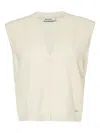 Simkhai Button-front Cashmere Vest In Neutral