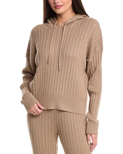 Simkhai Cable Cashmere-blend Hoodie
