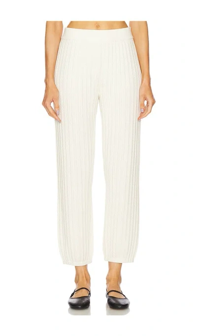 Simkhai Cable Jogger In Ivory