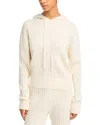 Simkhai Cable Cashmere-blend Hoodie In Ivory