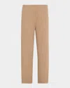 Simkhai Cable-knit Joggers In Heather Teak
