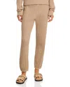 Simkhai Cable Cashmere-blend Jogger Pant In Heather Teak